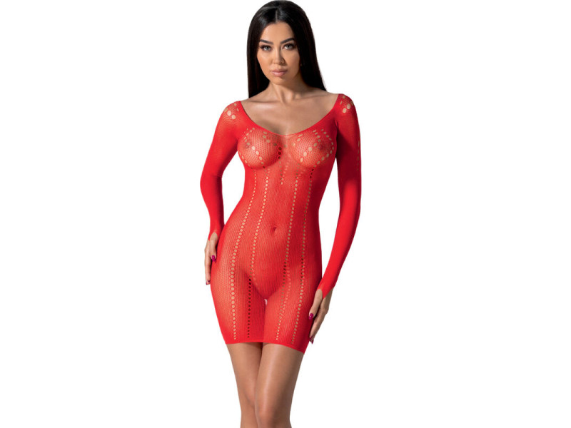 PASSION - BS101 RED BODYSTOCKING ONE SIZE