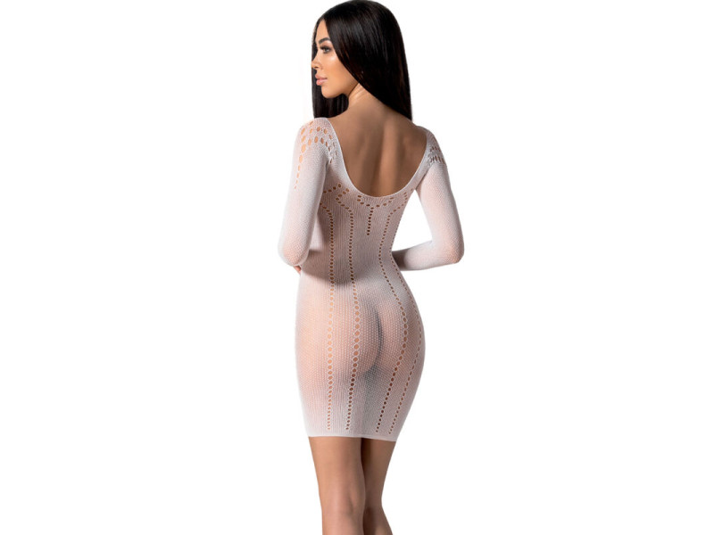 PASSION - BS101 WHITE BODYSTOCKING ONE SIZE