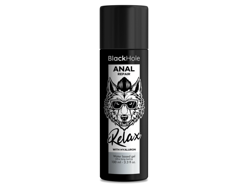 BLACK HOLE - ANAL REPAIR WATER BASED RELAX WITH HYALURON 100 ML