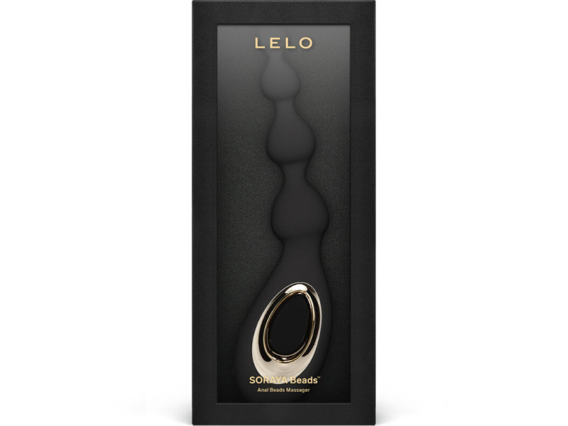 LELO - SORAYA BEADS BLACK ANAL MASSAGER