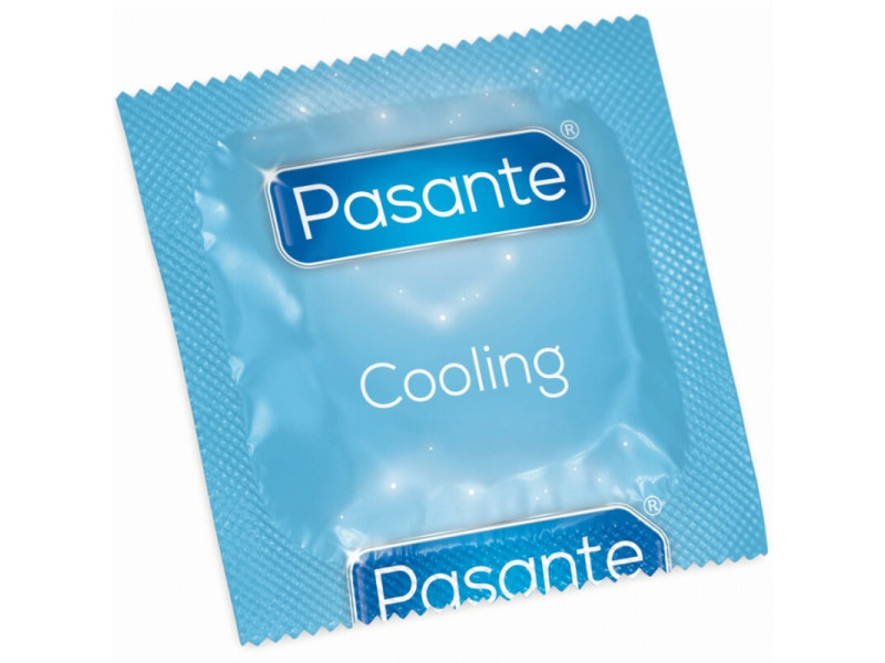 PASANTE - CONDOMS COOLING EFFECT BAG 144 UNITS