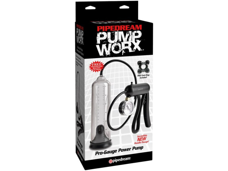 PUMP WORX - PRO-GAUGE POWER PUMP TRANSPARENT