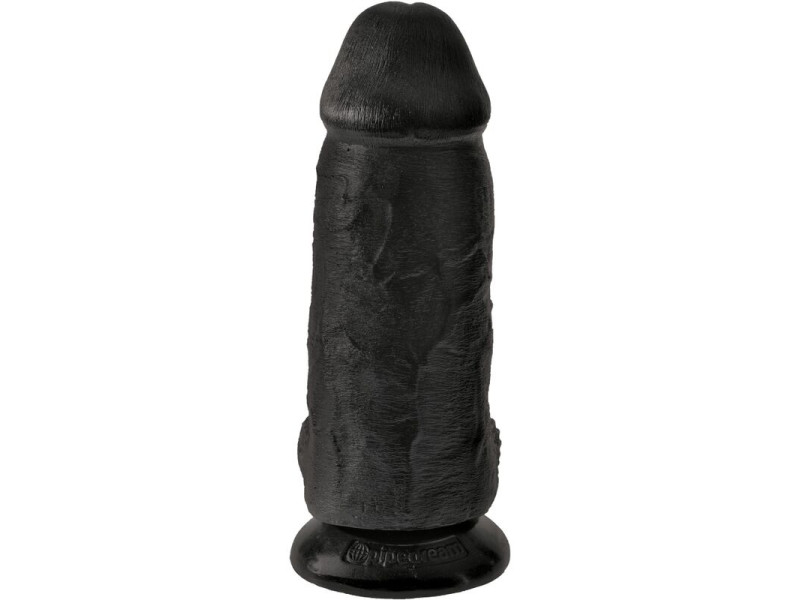 KING COCK - CHUBBY REALISTIC PENIS 23 CM BLACK