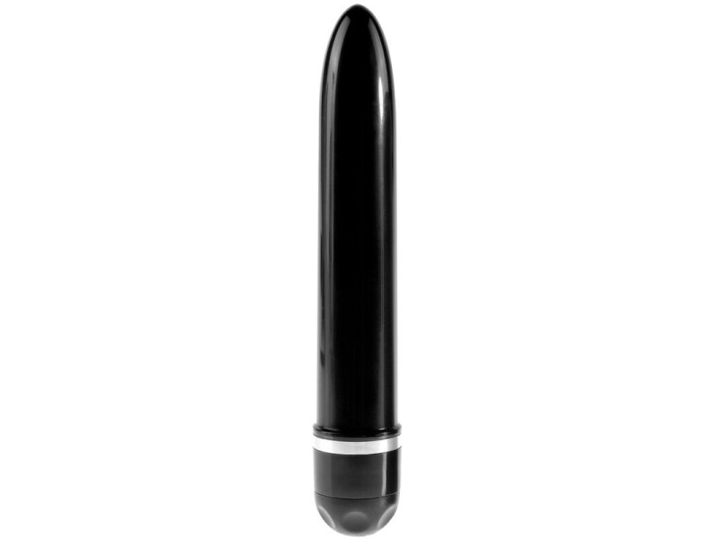 KING COCK - REALISTIC PENIS VIBRATOR 25.6 CM BROWN