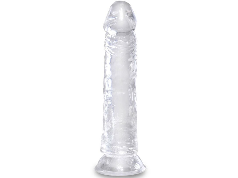 KING COCK - CLEAR REALISTIC PENIS 19.7 CM TRANSPARENT