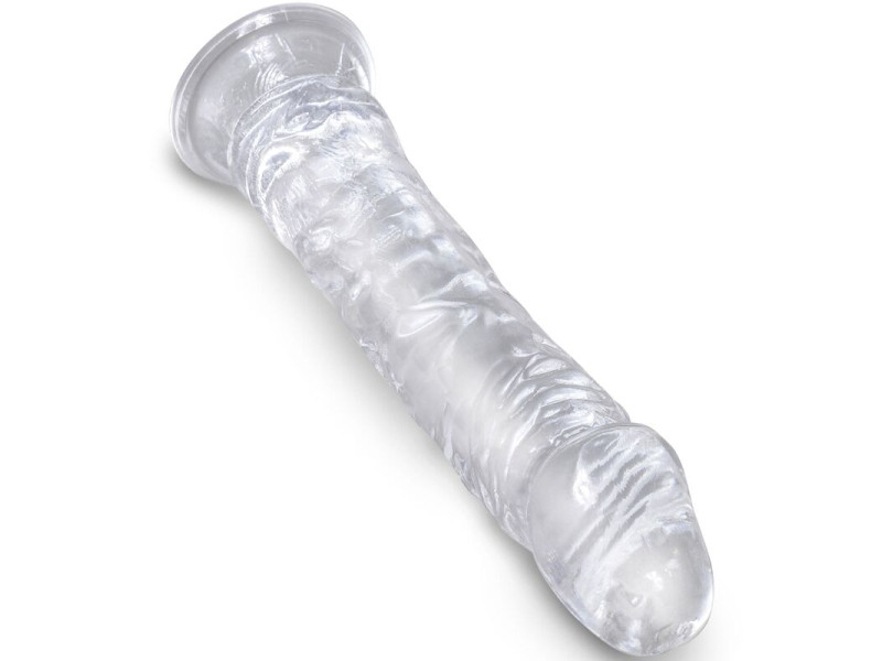 KING COCK - CLEAR REALISTIC PENIS 19.7 CM TRANSPARENT