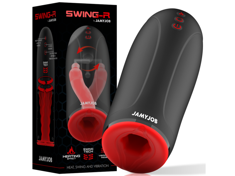 JAMYJOB - SWING-R HEATING EFFECT, SWING TECH AND VIBRATION MASTURBATOR