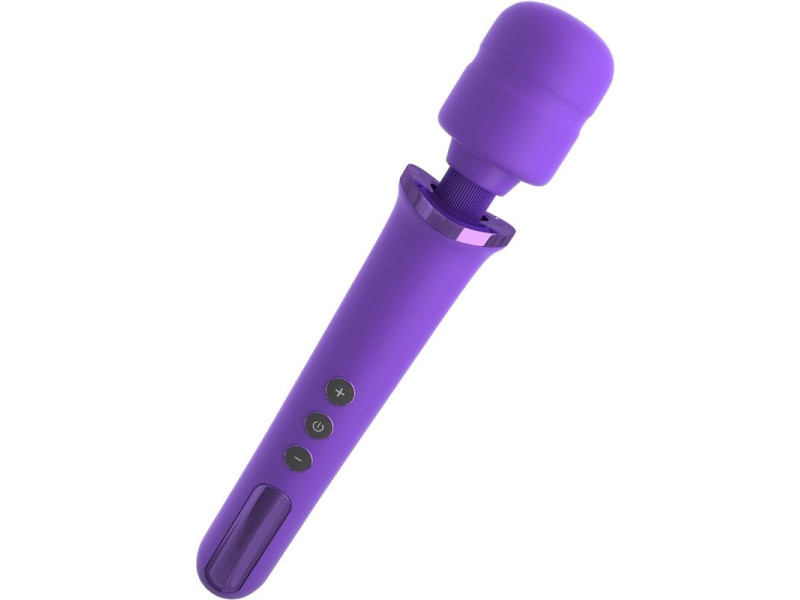 FANTASY FOR HER - MASSAGER WAND FOR HER RECHARGEABLE & VIBRATOR 50 LEVELS VIOLET