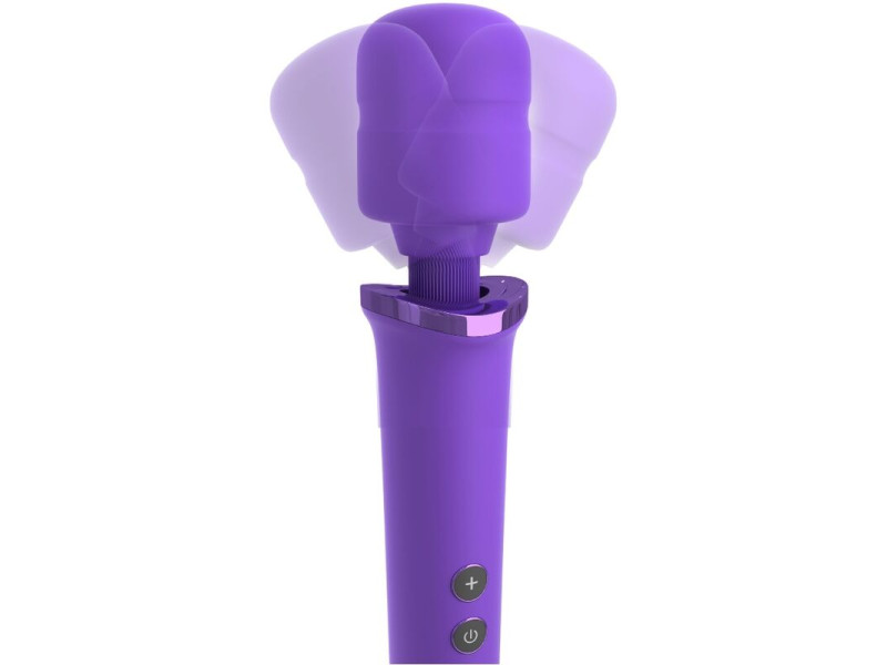 FANTASY FOR HER - MASSAGER WAND FOR HER RECHARGEABLE & VIBRATOR 50 LEVELS VIOLET