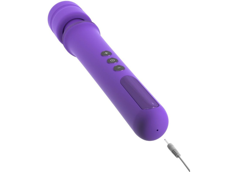 FANTASY FOR HER - MASSAGER WAND FOR HER RECHARGEABLE & VIBRATOR 50 LEVELS VIOLET