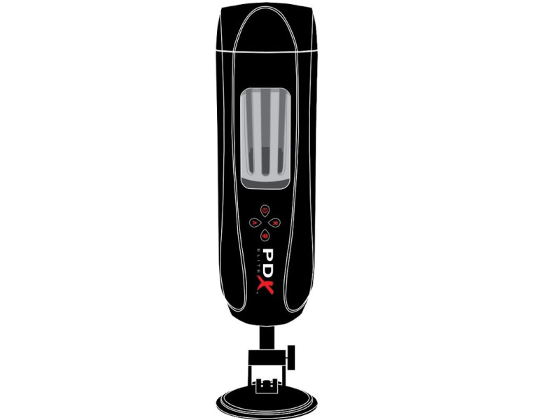 PDX ELITE - STROKER ULTIMATE MILKER 2 ROTATING & VIBRATOR