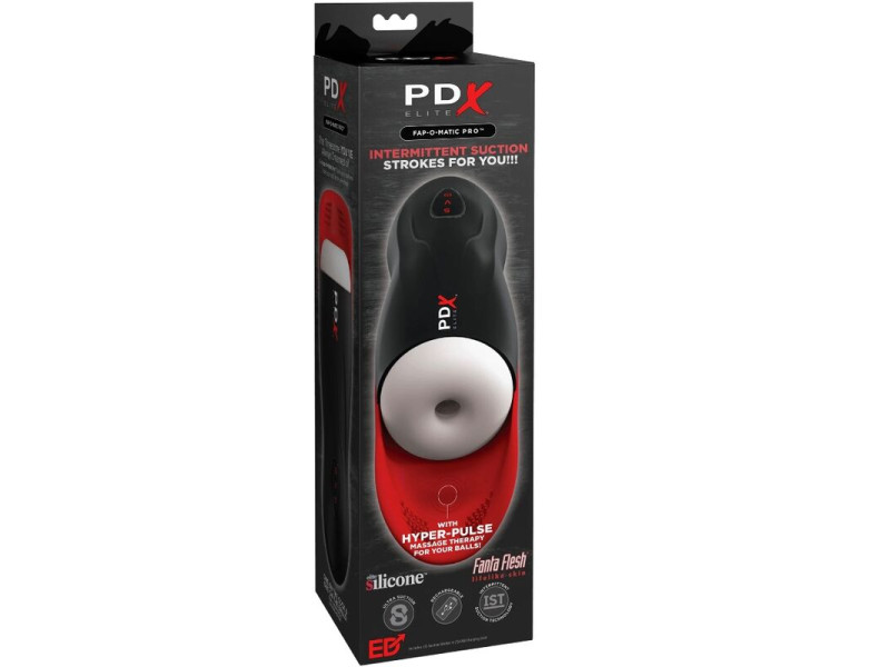 PDX ELITE - STROKER FAP-O-MATIC PRO WITH TESTICLE BASE