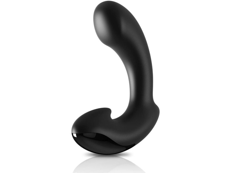 SIR RICHARDS - BLACK SILICONE P-POINT PROSTATE MASSAGER