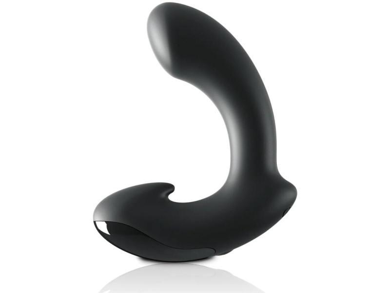 SIR RICHARDS - BLACK SILICONE P-POINT PROSTATE MASSAGER