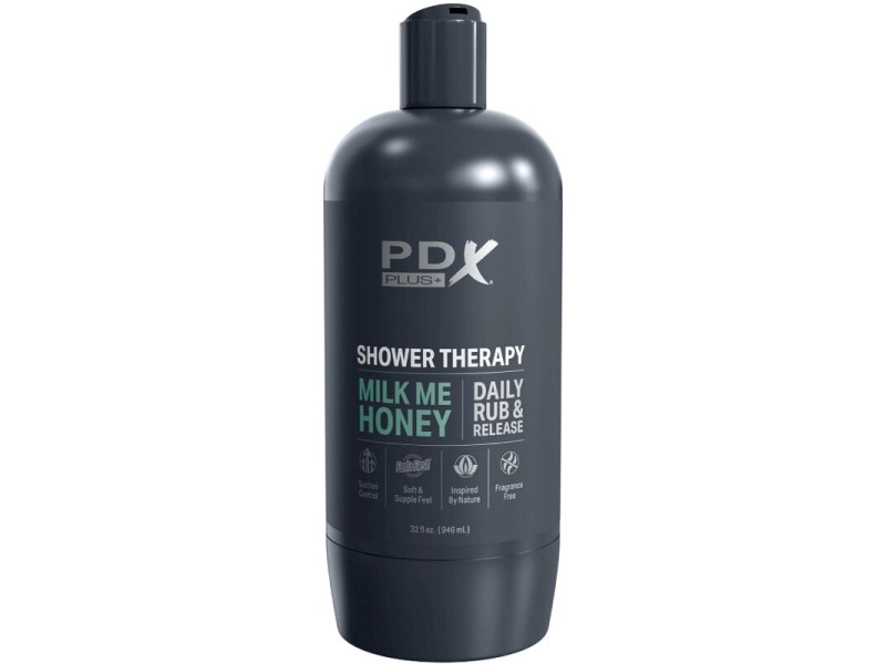 PDX PLUS - STROKER MASTURBATOR DISCREET DESIGN OF MILK ME HONEY SHAMPOO BOTTLE