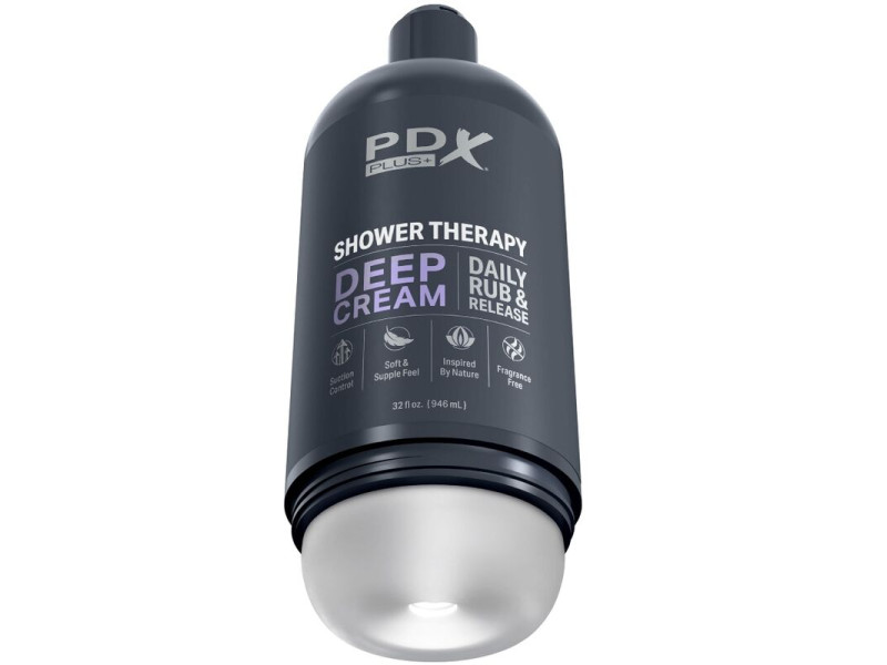 PDX PLUS - STROKER MASTURBATOR DISCREET DEEP CREAM SHAMPOO BOTTLE DESIGN