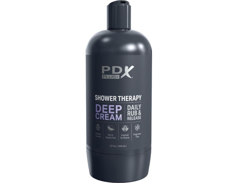 PDX PLUS - STROKER MASTURBATOR DISCREET DEEP CREAM SHAMPOO BOTTLE DESIGN