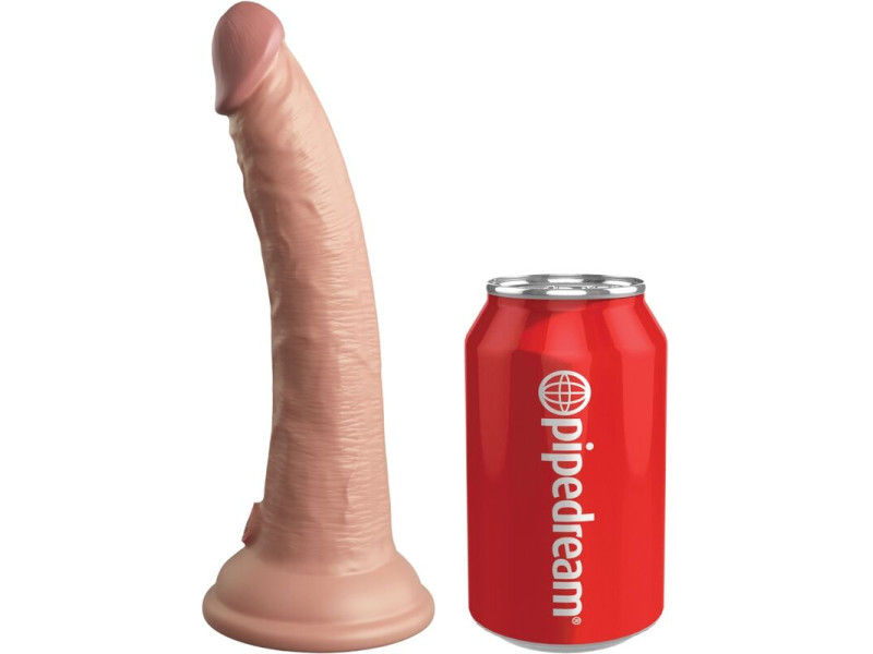 KING COCK - ELITE REALISTIC SILICONE DILDO 17.8 CM