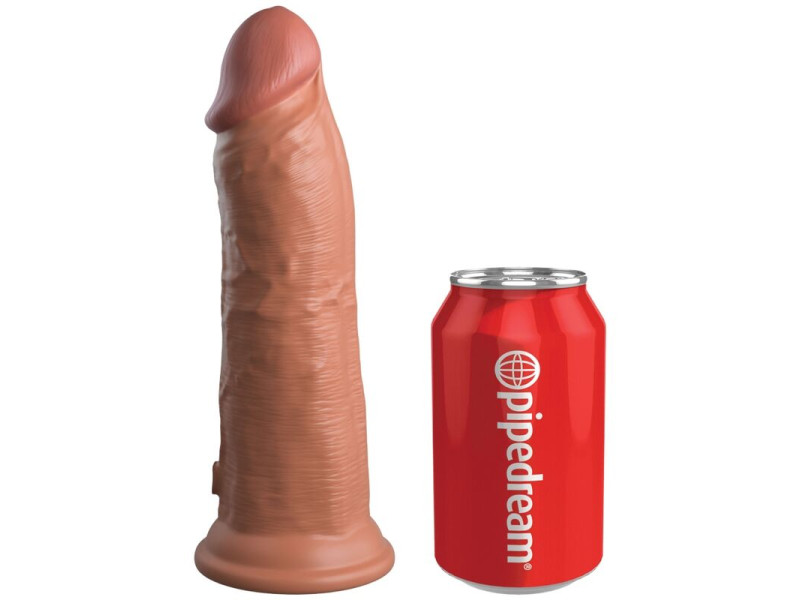 KING COCK - ELITE REALISTIC SILICONE DILDO 20.3 CM CARAMEL