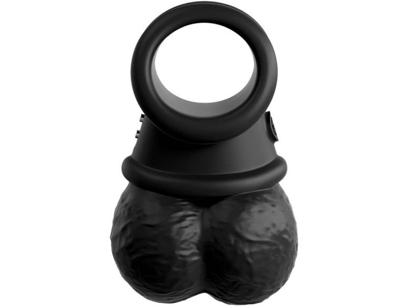 KING COCK - ELITE RING WITH TESTICLE VIBRATING SILICONE