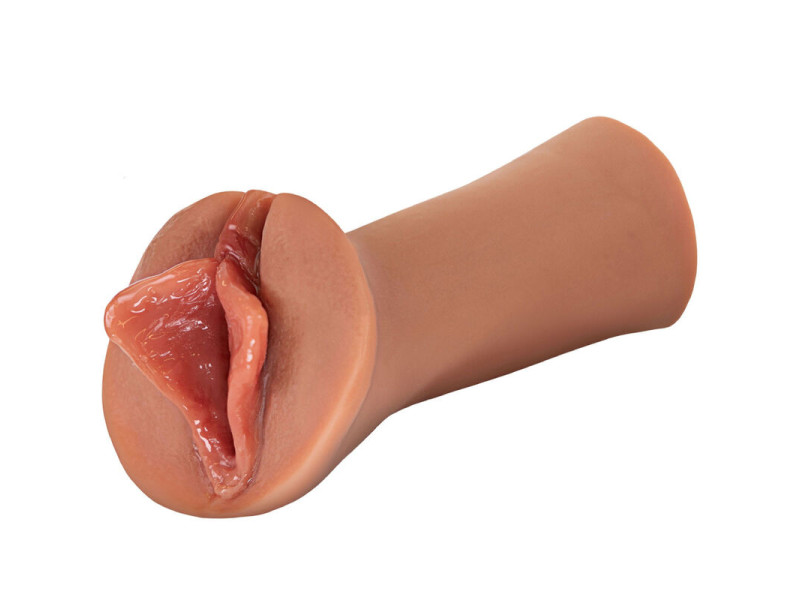 FETISH FANTASY EXTREME - LUSCIOUS LIPS STROKER SILICONE CARAMEL