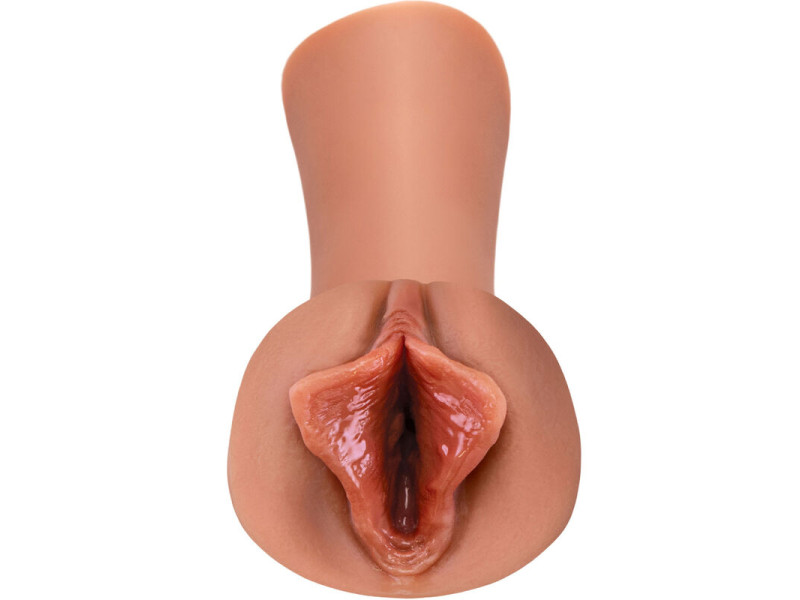 FETISH FANTASY EXTREME - LUSCIOUS LIPS STROKER SILICONE CARAMEL