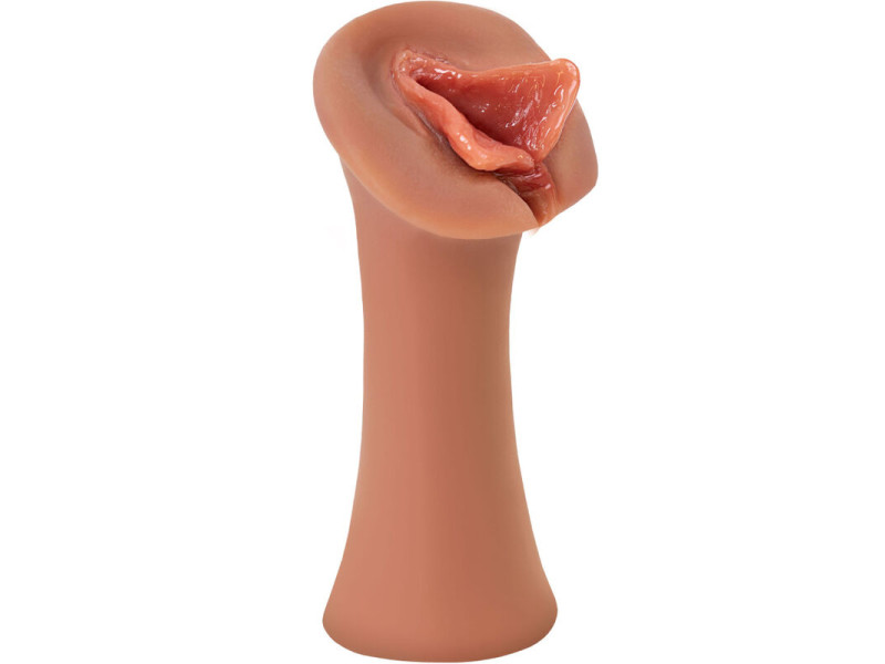 FETISH FANTASY EXTREME - LUSCIOUS LIPS STROKER SILICONE CARAMEL