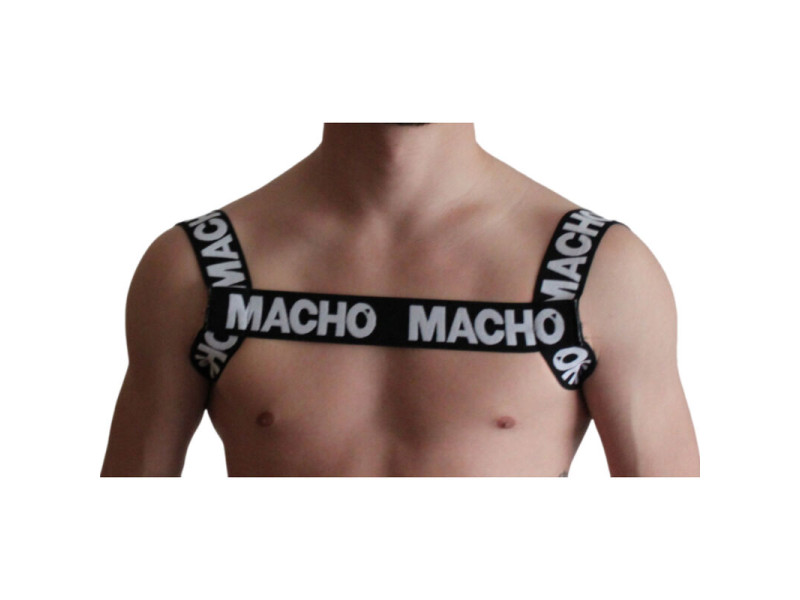 MACHO - DOUBLE BLACK HARNESS