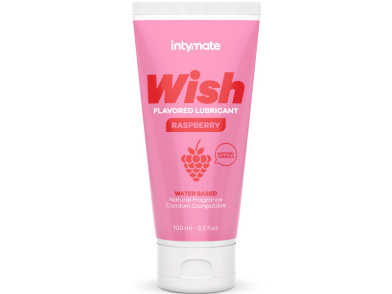 INTIMATELINE INTYMATE - WISH RASPBERRY FLAVORED LUBRICANT 100 ML