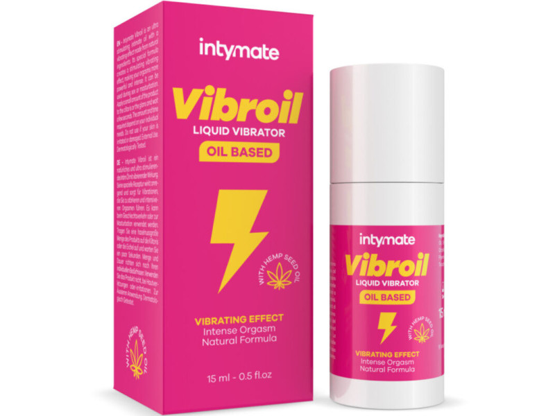 INTIMATELINE INTYMATE - VIBROIL INTIMATE OIL FOR HER VIBRATING EFFECT 15 ML