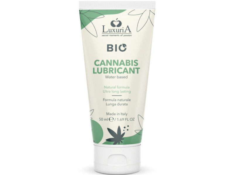 INTIMATELINE - LUXURIA BIO CANNABIS WATER-BASED LUBRICANT 50 ML