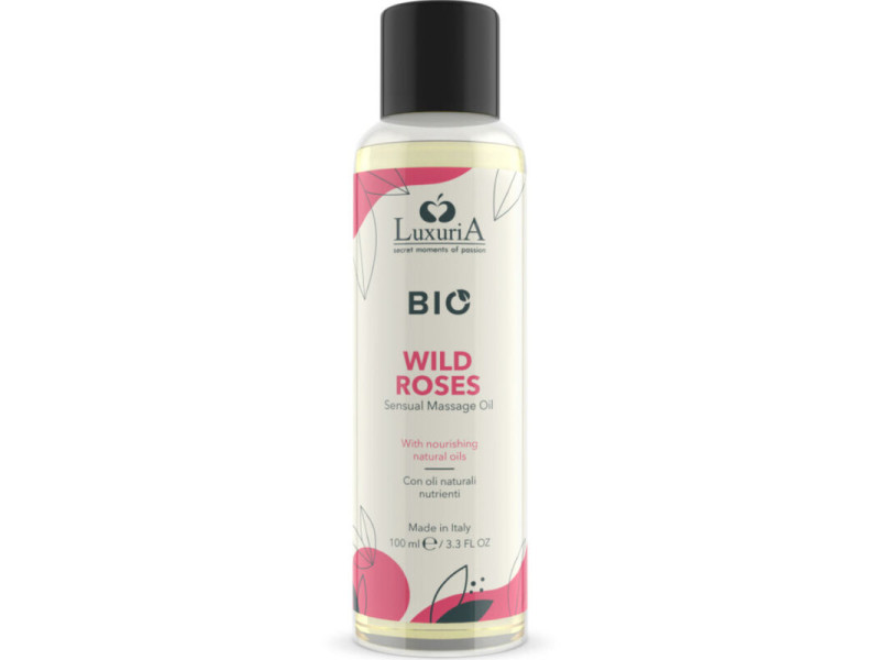 INTIMATELINE LUXURIA - BIO WILD ROSES MASSAGE OIL 100 ML