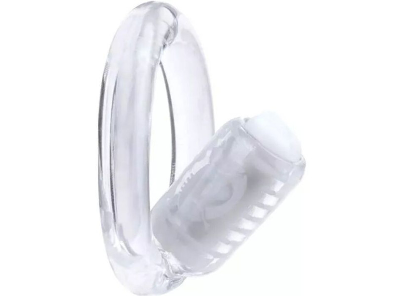 SCREAMING O - GO Q VIBE TRANSPARENT VIBRATORING