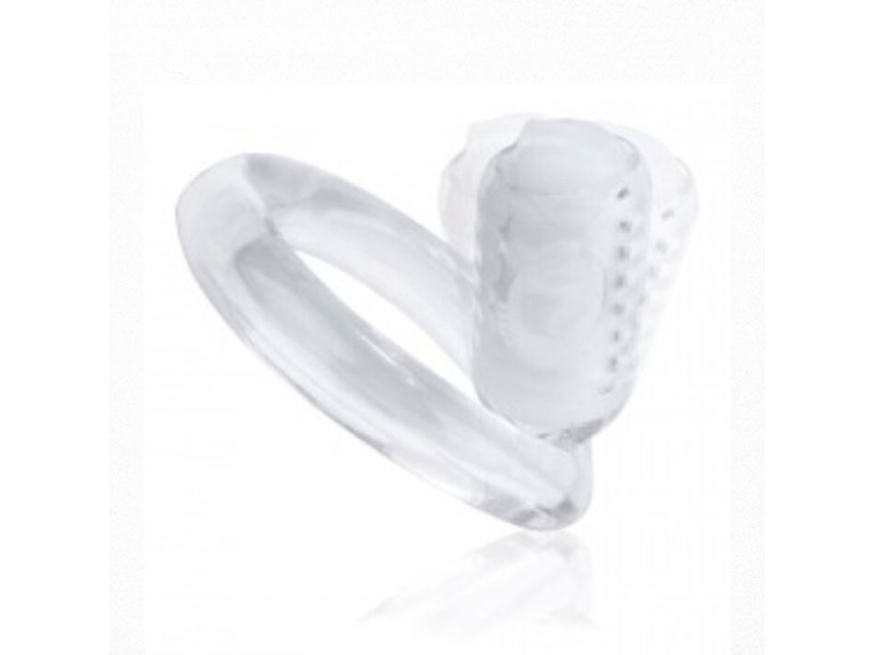 SCREAMING O - GO Q VIBE TRANSPARENT VIBRATORING