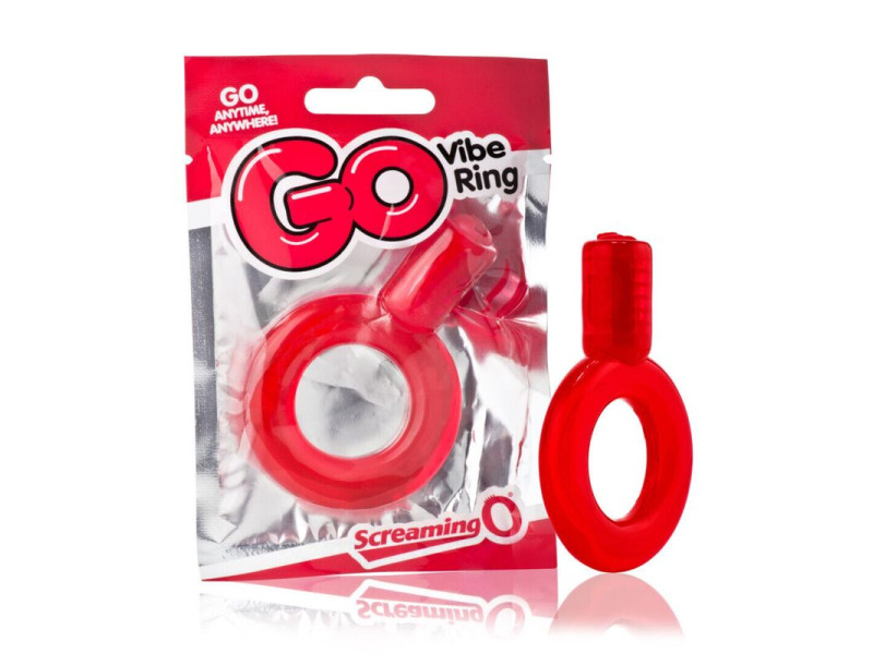 SCREAMING O - VIBRATING RING GO RED