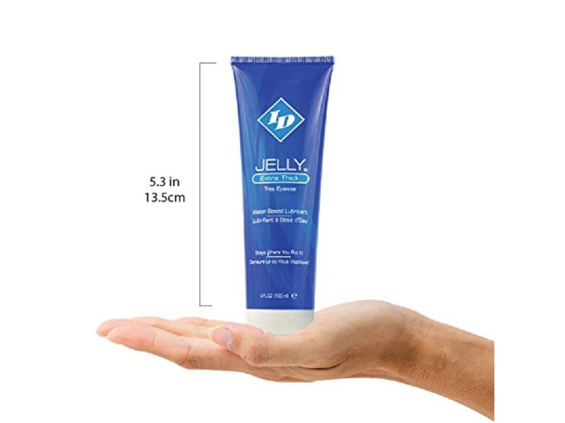 ID JELLY - WATER BASED LUBRICANT EXTRA THICK TRAVEL TUBE 120 ML