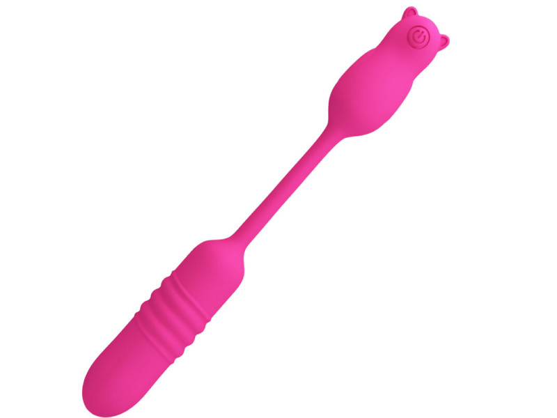 PRETTY LOVE - NOBIKUMA PINK SILICONE VIBRATING BULLET