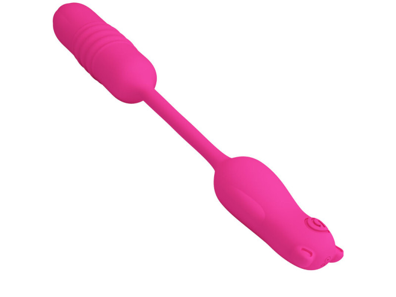 PRETTY LOVE - NOBIKUMA PINK SILICONE VIBRATING BULLET