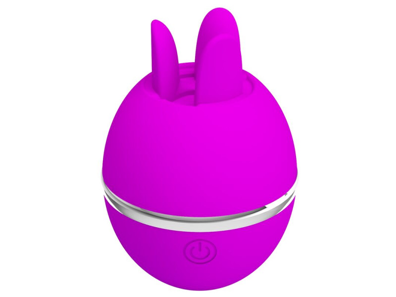 PRETTY LOVE - GEMINI BALL PURPLE ROUND SILICONE VIBRATOR