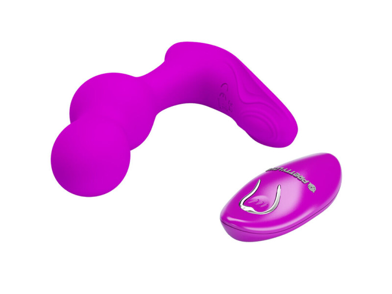 PRETTY LOVE - TERRANCE ANAL VIBRATOR MASSAGER WITH REMOTE CONTROL