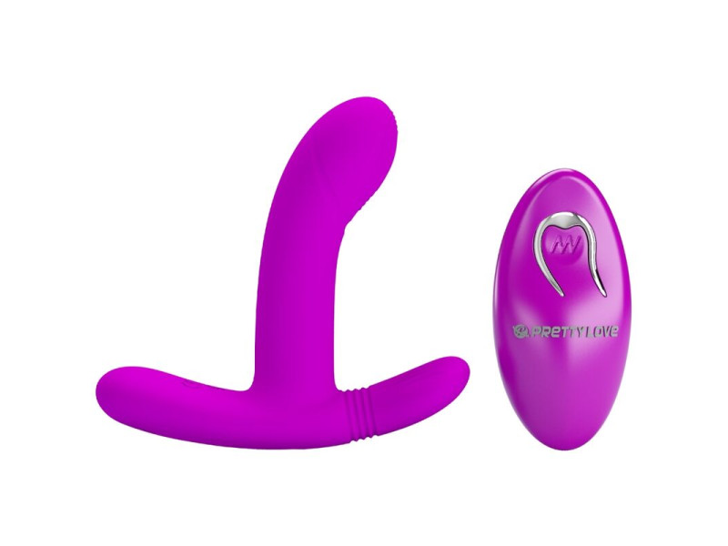 PRETTY LOVE - GERI CLITORIS MASSAGER PINK REMOTE CONTROL