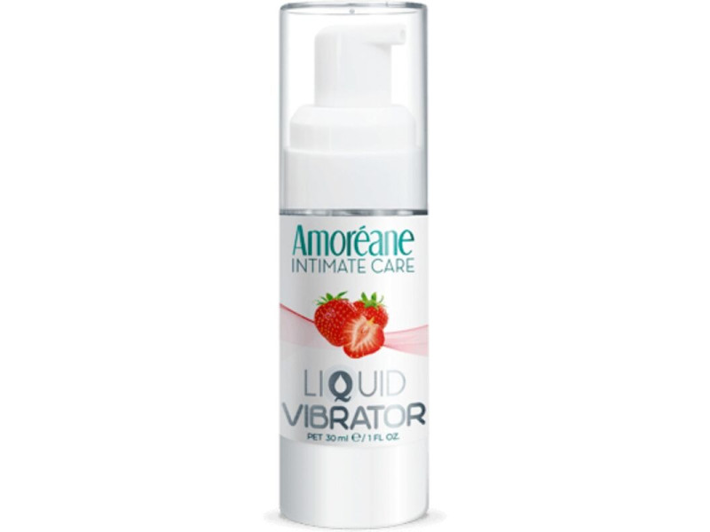 AMOREANE - VIBRATING LIQUID STRAWBERRY 30 ML