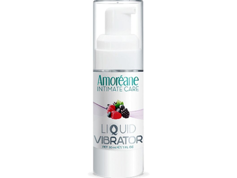 AMOREANE - VIBRATING LIQUID RED FRUITS 30 ML