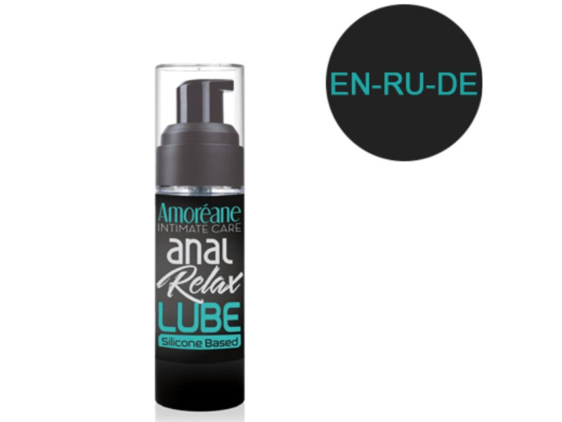 AMOREANE - SILICONE-BASED ANAL LUBRICANT 30 ML EN/RU/DE