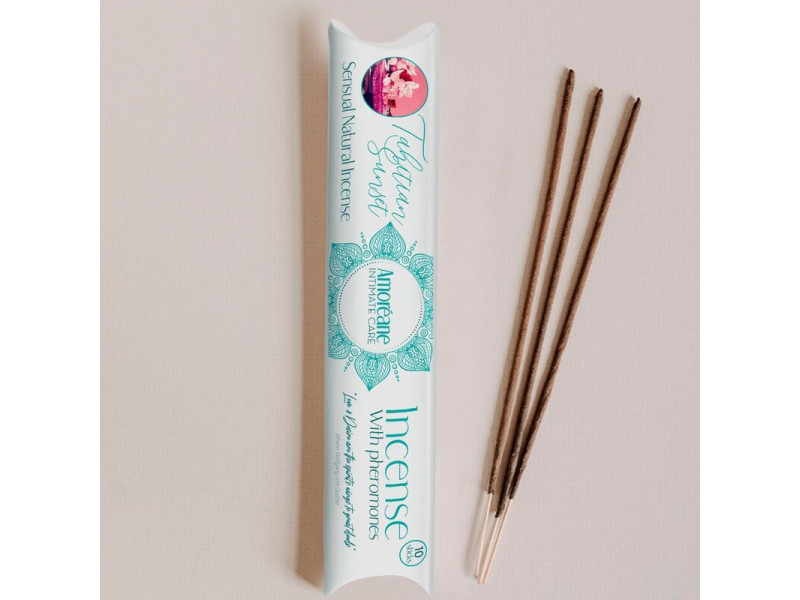 AMOREANE - TAHITIAN SUNSET INCENSE WITH PHEROMONES FLORAL AROMA