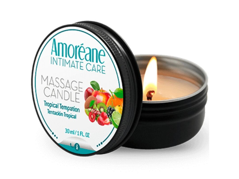 AMOREANE - MASSAGE CANDLE TROPICAL TEMPTATION 30 ML