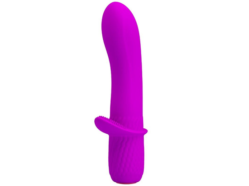 PRETTY LOVE - TROY PURPLE RECHARGEABLE VIBRATOR