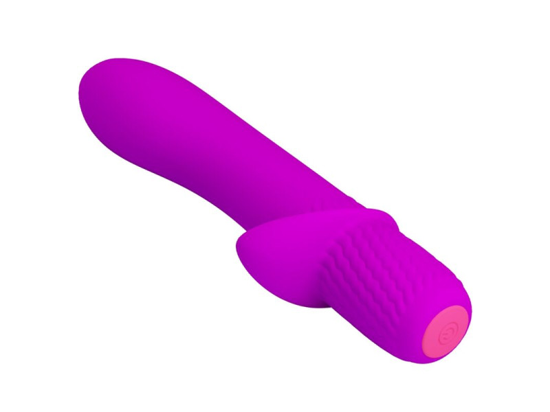 PRETTY LOVE - TROY PURPLE RECHARGEABLE VIBRATOR