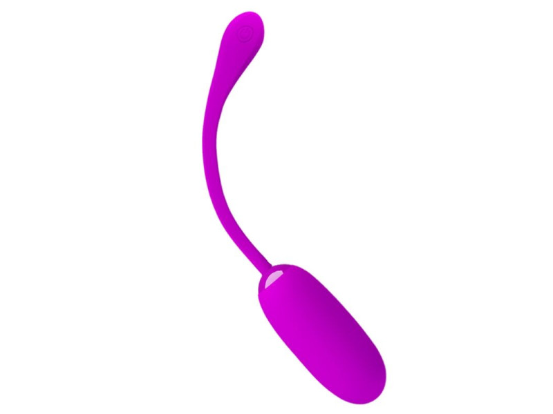 PRETTY LOVE - JULIUS WATERPROOF-RECHARGEABLE VIBRATING EGG PURPLE