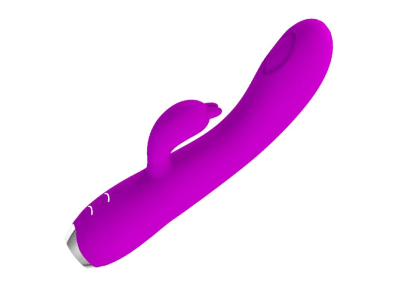 PRETTY LOVE - REGINA RECHARGEABLE VIBRATOR-SUCKER PURPLE